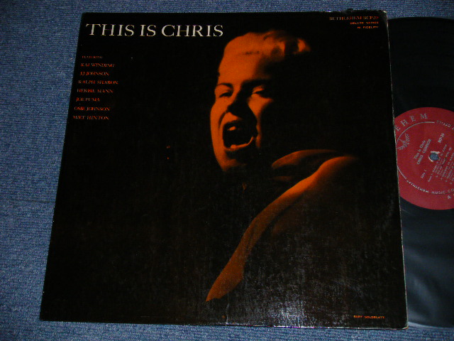画像1: CHRIS CONNOR -THIS IS CHRIS (Ex++/Ex+ STOL, BRKOL) / 1955 US AMERICA ORIGINAL 1st press "Maroon Label" MONO Used LP 