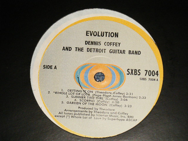 画像1: DENNIS COFFEY - EVOLUTION (NEW ) / 1999 UK ENGLAND REISSUE LIMITED "BRAND NEW" LP 