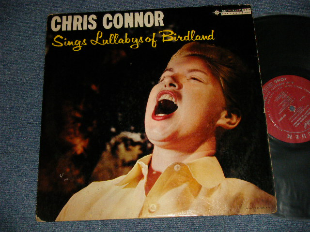 画像1: CHRIS CONNOR - SINGS LULLABYS OF BIRDLAND (Ex+/Ex+ EDSP)/ 1956 US AMERICA ORIGHINAL1st Press "Maroon Color with Un-Boxed BETHLEHEM Label" MONO Used LP 