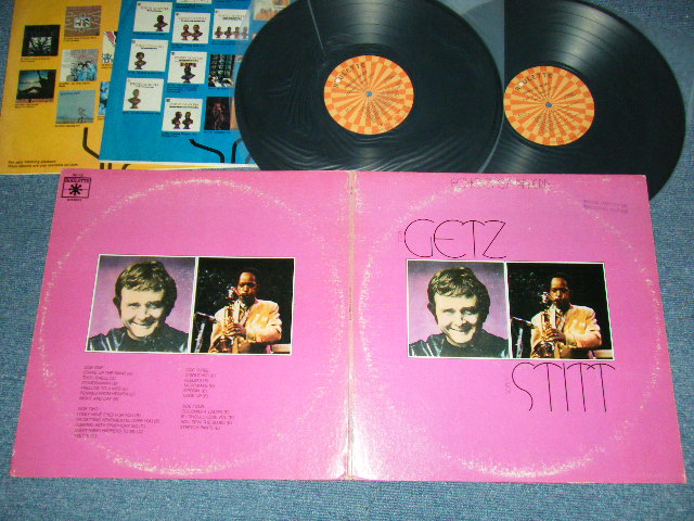 画像1: STAN GETZ & SONNY STITT - ECHOES OF AN ERA  : Stan Getz / Sonny Stitt (Ex-/Ex+++ EDSP) / 1972 US AMERICA ORIGINAL Used 2-LP's