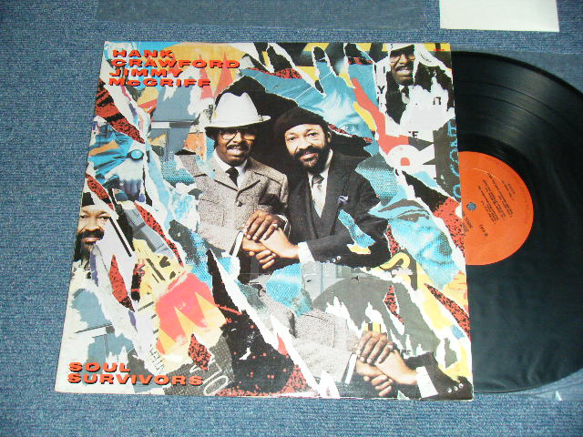 画像1: HANK CRAWFORD / JIMMY McGRIFF - SOUL SURVIVORS (Ex++, Ex/MINT- STOBC) / 1986 US AMERICA ORIGINAL Used LP