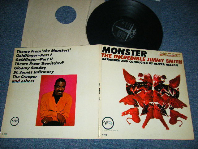 画像1: JIMMY SMITH  - THE INCREDIBLE JIMMY SMITH: MONSTER (EX++/Ex+++ A-2,3:Looks:VG+, Ex++) / 1965 US AMERICA ORIGINAL MONO Used LP  