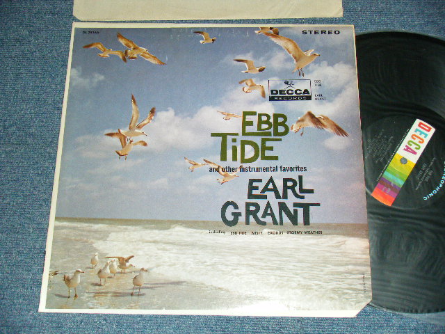 画像1: EARL GRANT - EBB TIDEand Other Instrumental Favorites (Ex++/Ex++ CUT OUT) / 1961 US AMERICA ORIGINAL STEREO Used LP   