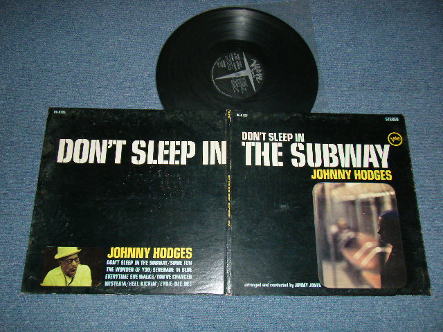 画像1: JOHNNY HODGES - DON'T SLEEP IN THE SUBWAY (Ex++/Ex+++ Looks:Ex+) / 1967 US AMERICA ORIGINAL STEREO Used LP