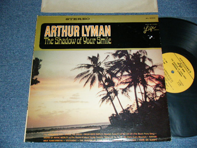 画像1: ARTHUR LYMAN - THE SHADOW OF YOUR SMILE (Ex+/MINT- TEAROFC)  / 1966 US AMERICA ORIGINAL STEREO Used LP 