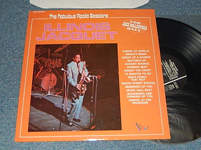 画像1: ILLINOIS JACQUET - THE FABULOUS APOLLO SESSIONS (MINT-/MINT-) / FRANCE FRENCH REISSUE Used LP 