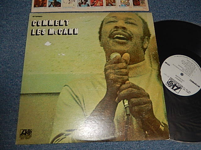 画像1: LES McCANN - COMMENT (VG+++/Ex+++ Looks:Ex+ TEAROFC) / 1970 US AMERICA ORIGINAL "WHITE LABEL PROMO"  Used LP 