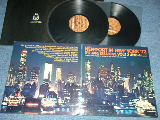 画像1: V.A. VARIOUS - Newport In New York '72 : The Jam Sessions, Vols 3 And 4 (Ex+++/MINT-) / 1972 US AMERICA ORIGINAL Used 2-LP 