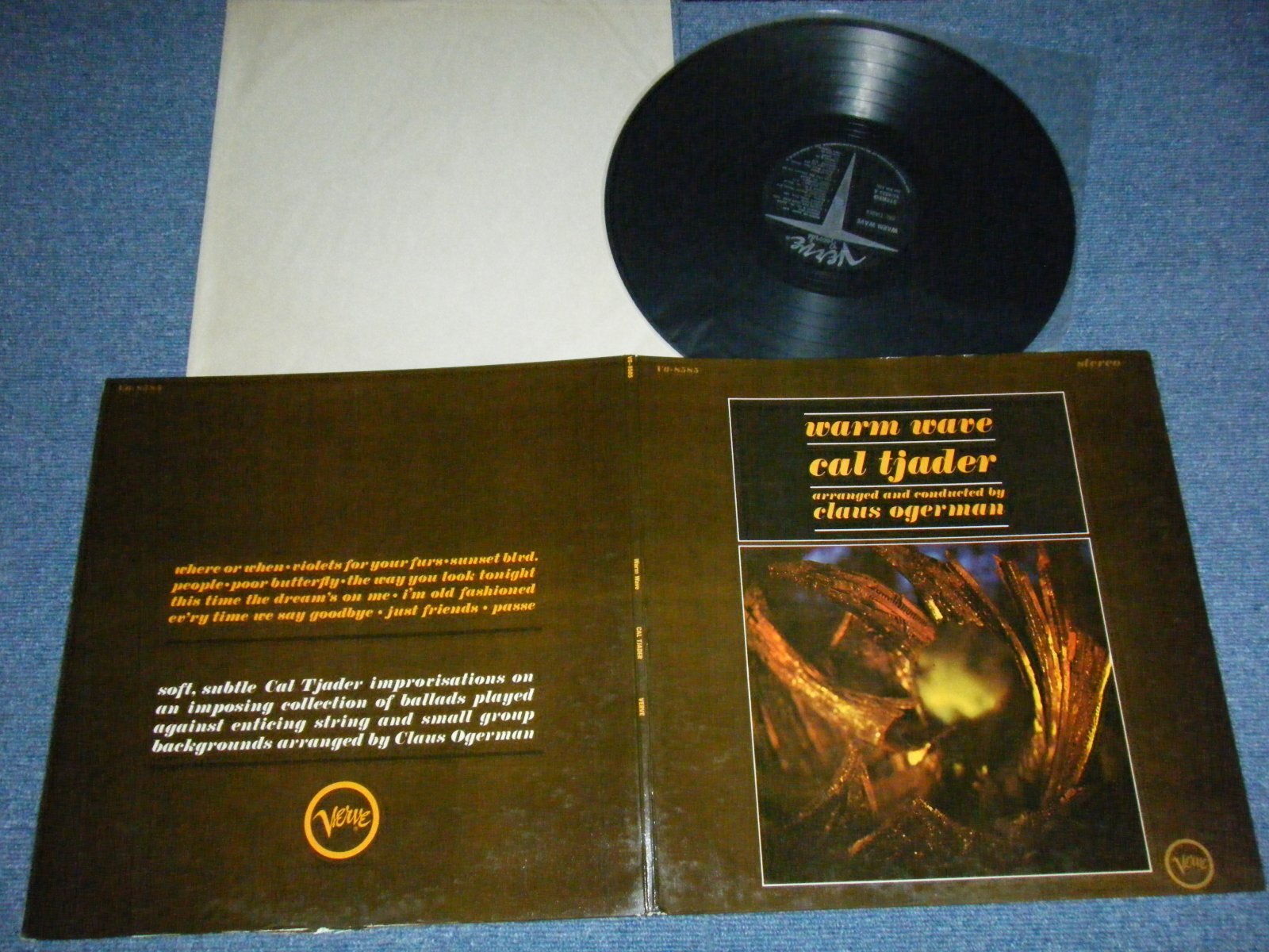 画像1: CAL TJADER - WARM WAVE (Ex++/Ex+++ EDSP) / 1964 US AMERICA ORIGINAL STEREO Used LP  