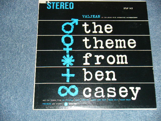 画像1: VALJEAN - THE THEME FROM BEN CASEY (Ex/Ex+++ STPOBC, TEAR) / 1962 US AMERICA ORIGINAL "STEREO" Used LP  