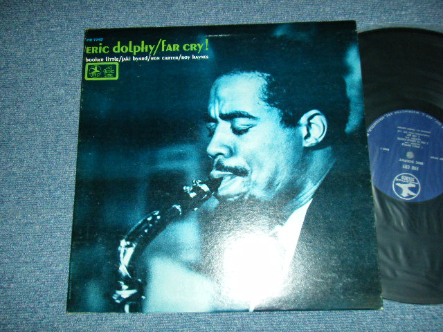 画像1: ERIC DOLPHY - FAR CRY! (Ex++/Ex+++) / 1969 US AMERICA 1st ISSUE by STEREO Version "DARK BLUE with TRIDENT Logo on TOP Label"  Used LP