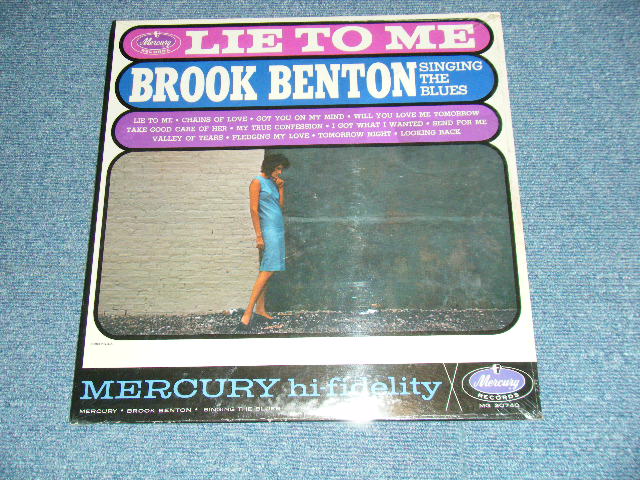 画像1: BROOK BENTON - SINGING THE BLUES LIE TO ME (SEALED) / 1962 US AMERICA ORIGINAL MONO "BRAND NEW SEALED" LP