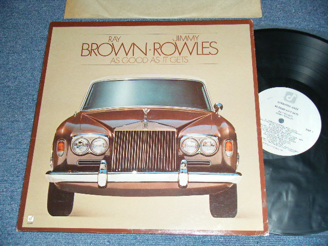 画像1: RAY BROWN + JIMMY ROWLES - S GOOD AS IT GETS (Ex++/MINT-)/ 1978  US AMERICA  ORIGINAL Used LP 