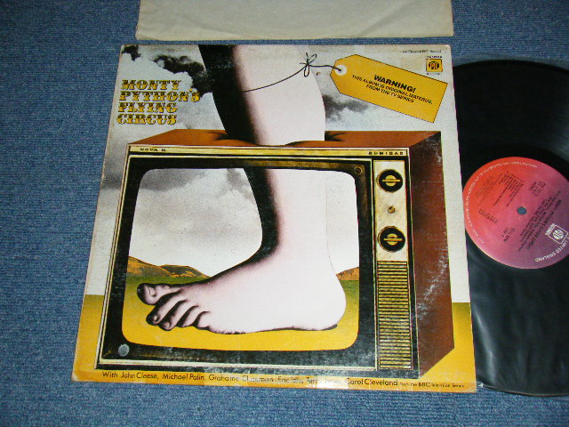 画像1: MONTY PYTHON - MONTY PYTHON'S FLYING CIRCUS (Lacquer Cut By - RL) (COMEDY) (Ex/VG+++ Looks:Ex+TPSM) / 1975 US AMERICA ORIGINAL Used LP