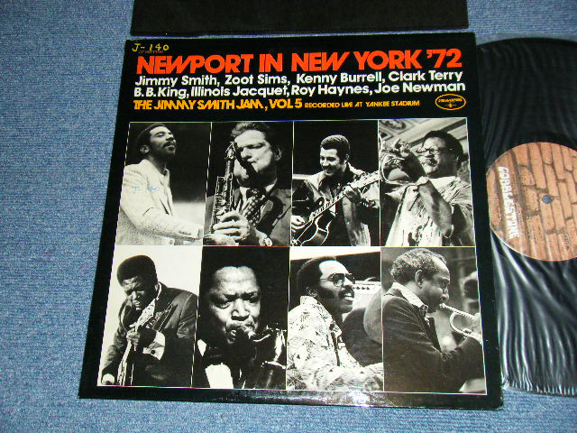 画像1: V.A. VARIOUS - NEWPORT IN NEW YORK '72 (The Jimmy Smith Jam, Vol 5) (Ex++/Ex+++) / 1972 US AMERICA ORIGINAL Used LP