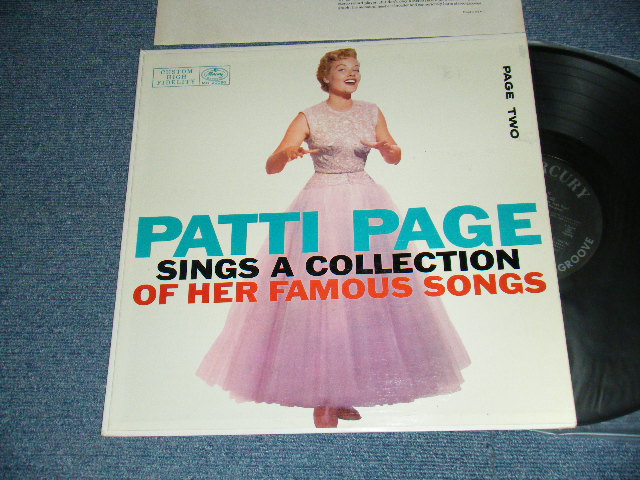 画像1: PATTI PAGE - PADE II (Ex++/Ex+++ EDSP) /1957 US AMERICA ORIGINAL "BLACK with SILVER Print Label" MONO Used LP