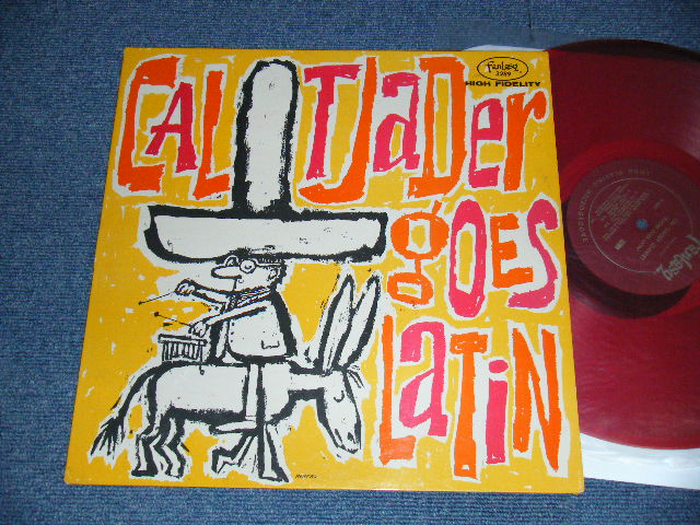 画像1: CAL TJADER - GOES LATIN (Ex/VG+++) / 1962 US AMERICA ORIGINAL "RED WAX / VINYL" MONO Used LP  