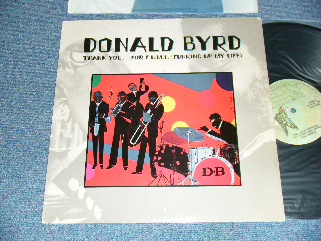 画像1: DONALD BYRD - THANK YOU...FOR F.U.M.L.(FUNKING UP MY LIFE)(With CUSTOM INNER)(Ex+/Ex++) /1978 US AMERICA ORIGINAL Used LP  