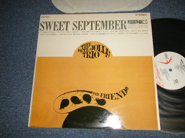 画像1: THE PETE JOLLY TRIO - SWEET SEPTEMBER (MINT-/MINT-) / 1987 Version US AMERICA REISSUE Used LP  