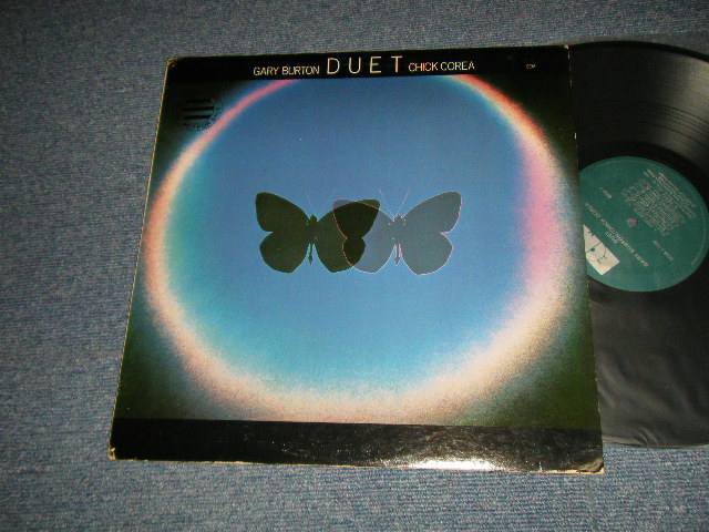 画像1: GARY BURTON / CHICK COREA - DUET (Ex++MINT-) / 1979 US AMERICA ORIGINAL "PROMO STAMP" Used LP 