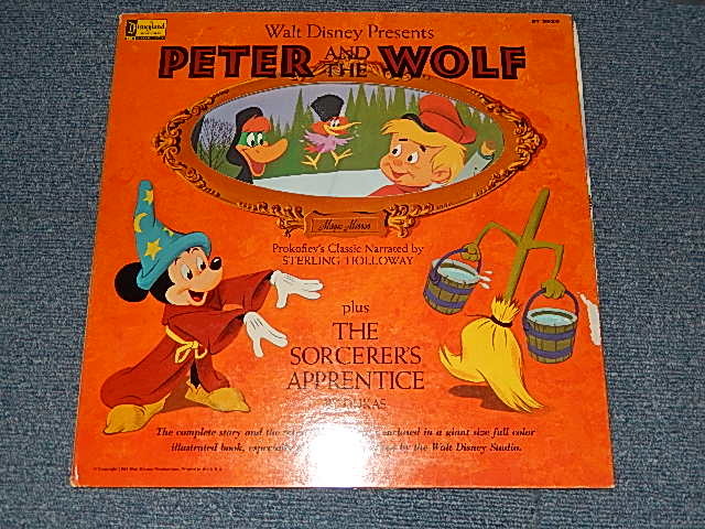 画像1: V.A. Various - Peter And The Wolf (Plus The Sorcerer's Apprentice) (Ex+/MINRT- EDSP) / 1964 US AMERICA ORIGINAL Used LP 
