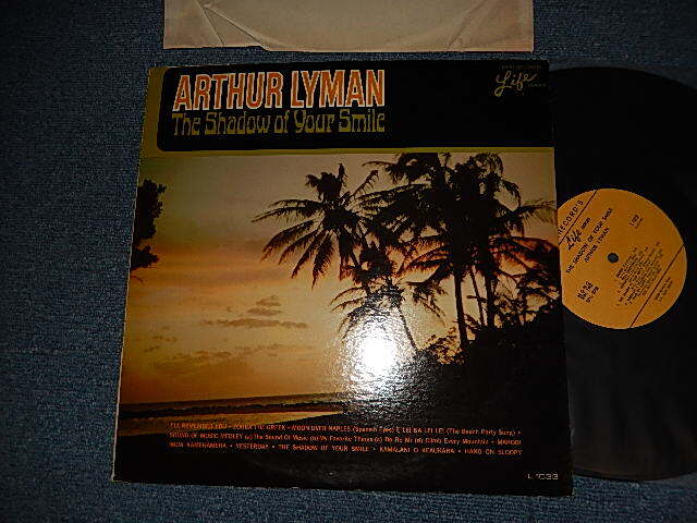 画像1: ARTHUR LYMAN - THE SHADOW OF YOUR SMILE (Ex++/Ex+++)  / 1966 US AMERICA ORIGINAL MONO Used LP 