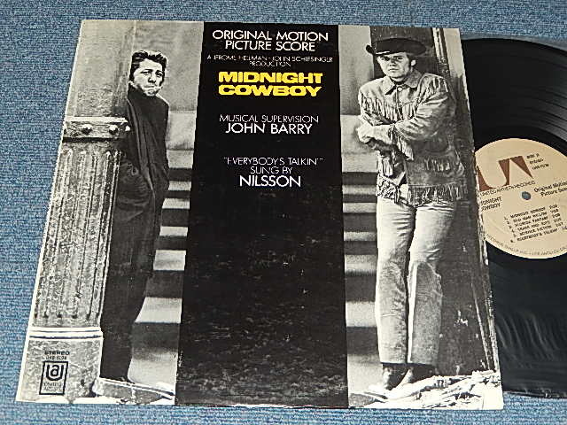 画像1: ost  JOHN BARRY, NILSSON  - MIDNIGHT COWBOY (Ex++/Ex+++ EDSP) /1970's US AMERICA REISSUE Used LP 