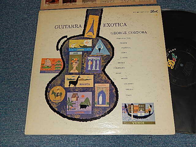 画像1: George Cordoba - Guitarra Exotica (Ex++/Ex+++ EDSP)  / 1958 US AMERICA ORIGINAL MONO Used LP