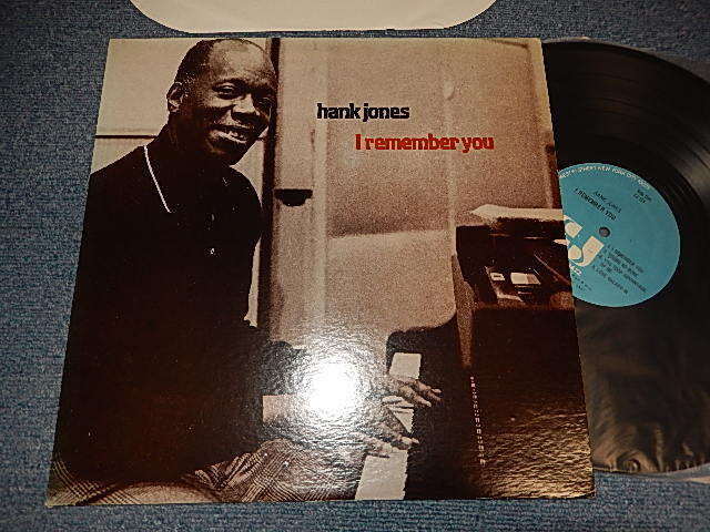 画像1: HANK JONES - I REMEMBER YOU (Ex++/MINT- EDSP) / 1978 US AMERICA ORIGINAL Used LP 