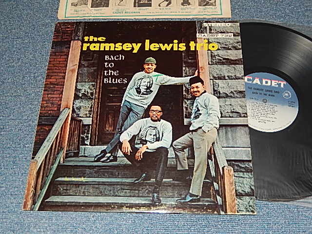 画像1: The RAMSEY LEWIS TRIO - BACK TO THE BLUES(Ex++/Ex++ B-1,2:Ex Looks:VG++)  / 1964 US AMERICA RE-PRESS REISSUE "1Light BLUE Label" STEREO Used LP