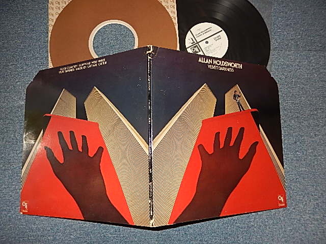 画像1: ALLAN HOLDSWORTH - VELVET DARKNESS (Ex+/MINT- Cut Out for PROMO / 1976 US AMERICA ORIGINAL "WHITE LABEL PROMO" Used LP