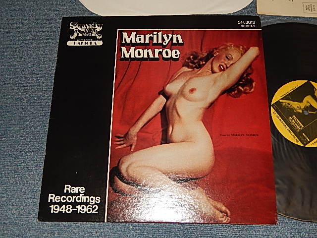 画像1: MARILYN MONROE - RARE RECORDINGS 1948-1962  (MINT-/MINT) / 1979 US AMERICA ORIGINAL Used LP