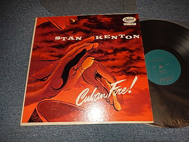 画像1: STAN KENTON - CUBAN FIRE! (Ex++/Ex++ Looks:Ex+++ EDSP) / 1956 US AMERICA ORIGINAL 1st Press "TURQUOISE Label" MONO Used LP