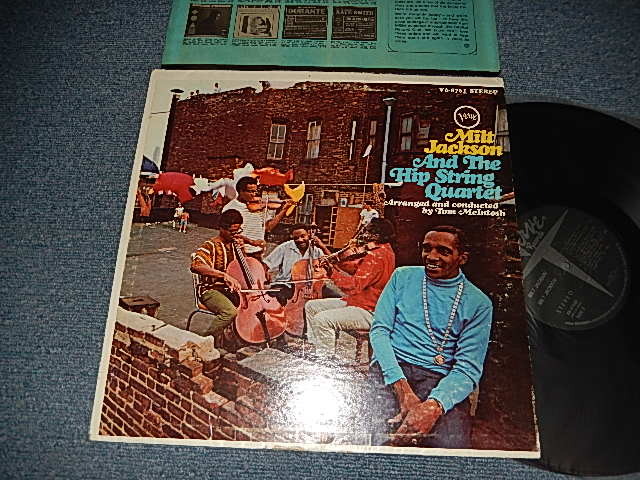 画像1: MILT JACKSON And The HIP STRING QUARTET - MILT JACKSON And The HIP STRING QUARTET (Ex++/MINT- EDSP)  /  1968 US AMERICA ORIGINAL "CAPITOL RECORD CLUB Version" STEREO Used LP 