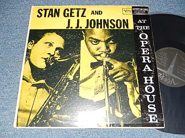 画像1: STAN GETZ and J.J.JOHNSON - AT THE OPERA HOUSE (Ex++/Ex+++ Looks:MINT-) / 1967 US AMERICA ORIGINAL MONO Used LP