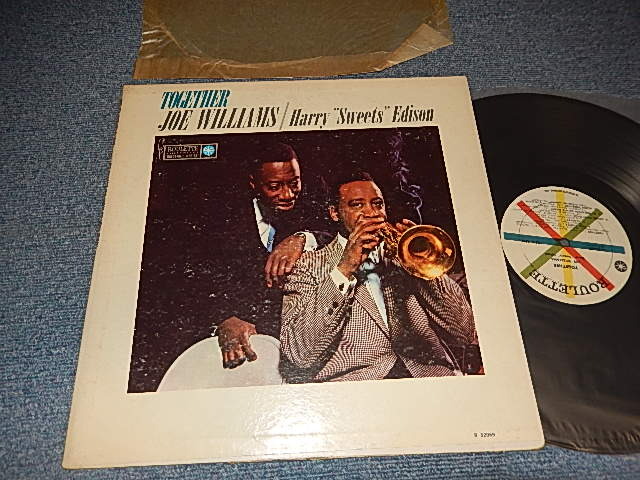 画像1: JOE WILLIAMS / HARRY "SWEETS" EDISON - TOGETHER (Ex/Ex+++ Looks:Ex+ EDSP) / 1961 US AMERICA ORIGINAL 1st Press "WHITE With 3 SPOKES Label" MONO Used LP 