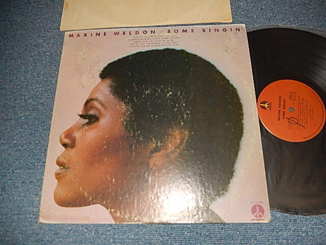 画像1: MAXINE WELDON - SOME SINGIN' (Ex-/Ex+++ WOL, EDSP) / 1974  US AMERICA ORIGINAL "PROMO STAMP" Used LP