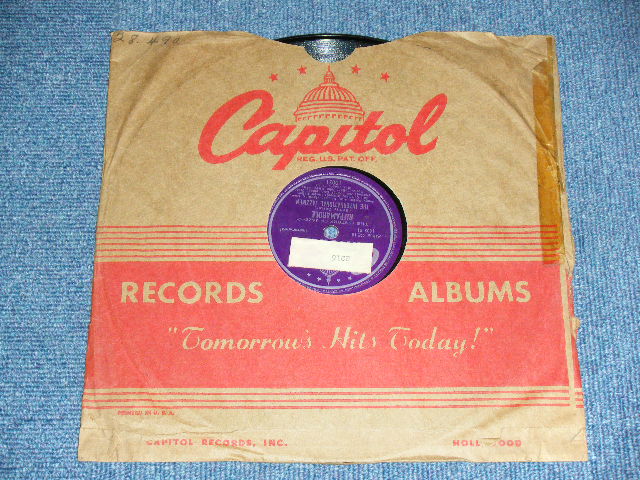 画像1: The INTERNATIONAL JAZZMEN with Vocal KAY STARR (Benny Carter,Coleman Hawkins,Bill Coleman,Buster Bailey,Nat King Cole,Oscar Moore,John Kirby,Max Roach) - IF I COULD BE WITH YOU  / US ORIGINAL Used 78rpm SP 