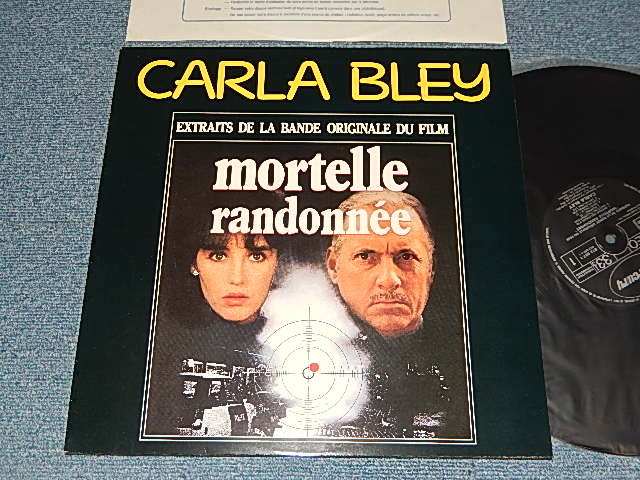 画像1: CARLA BLEY - MORTELLE RANDONNEE : Mortelle Randonnée (Extraits De La Bande Originale Du Film) (MINT-/MINT-) / 1983 FRANCE ORIGINAL Used LP 