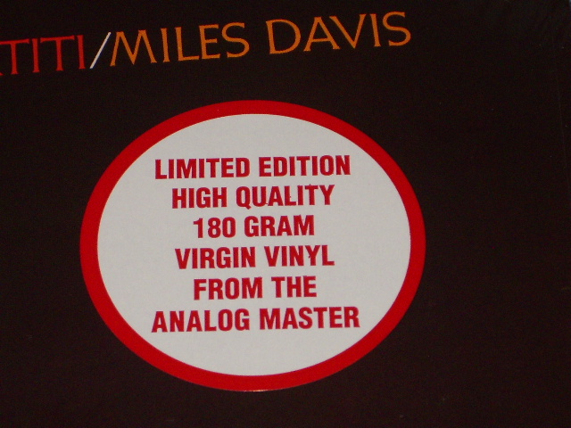 画像: MILES DAVIS - NEFERTITI   /  US Reissue 180 glam Heavy Weight  Sealed LP  Out-Of-Print 