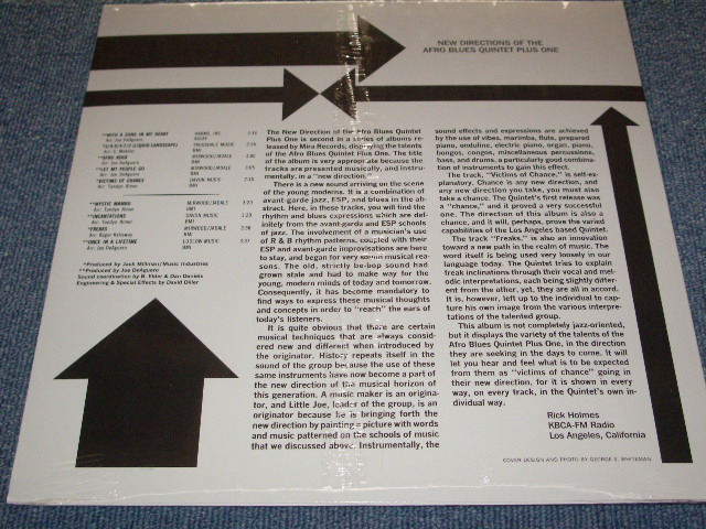 画像: THE AFRO BLUES QUINTET - NEW DIRECTIONS / US Reissue Sealed LP