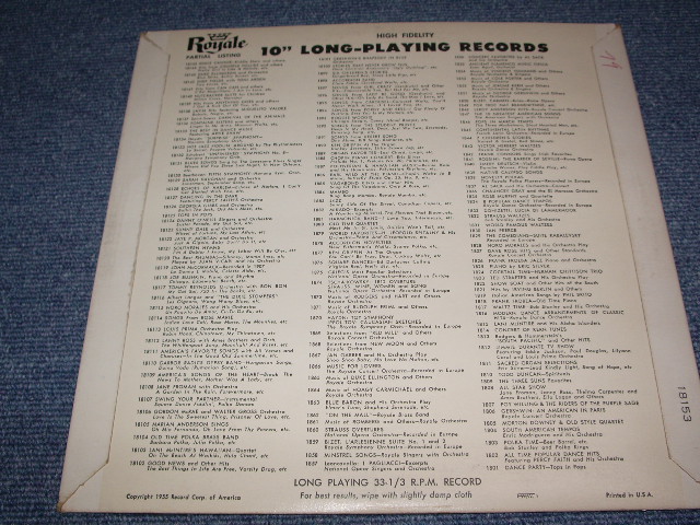 画像: PEE WEE HUNT and His DIXIELAND BAND - S/T ( 1st DEBUT5 ALB8UM ) / 1949? US ORIGINAL 10"LP 