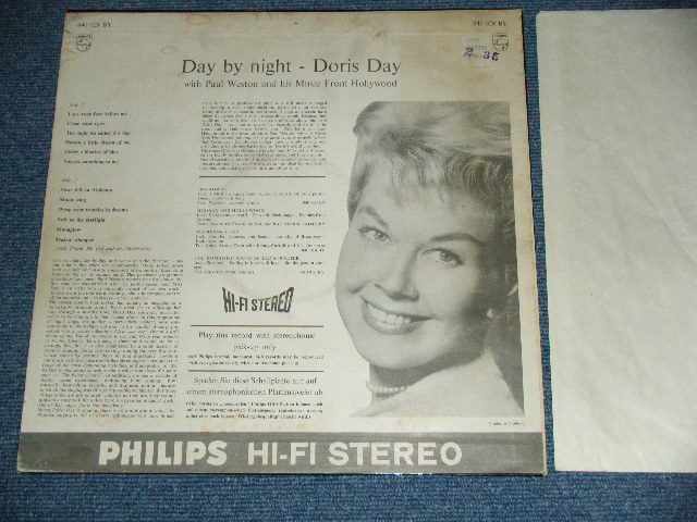 画像: DORIS DAY -  DAY BY NIGHT / 1959 HOLLAND ORIGINAL STEREO  Used LP