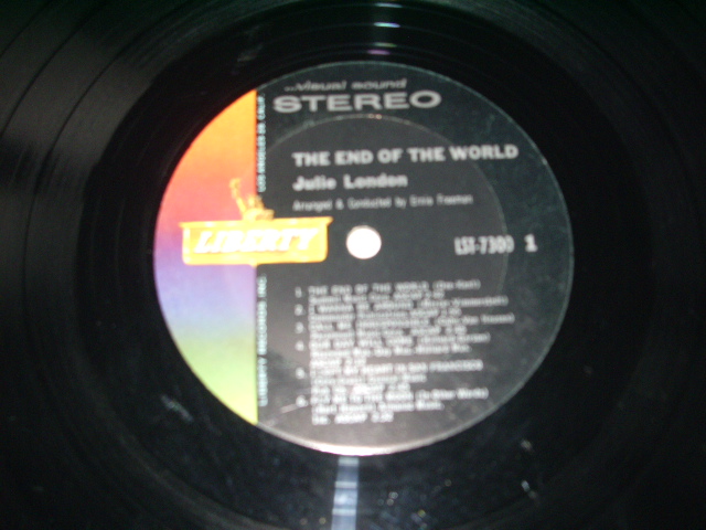 画像: JULIE LONDON - THE END OF THE WORLD /1963 US STEREO ORIGINAL LP