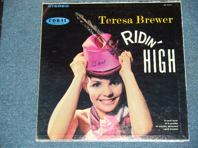 画像1: TERESA BREWER - RIDIN' HIGH / 1960 US ORIGINAL STEREO LP