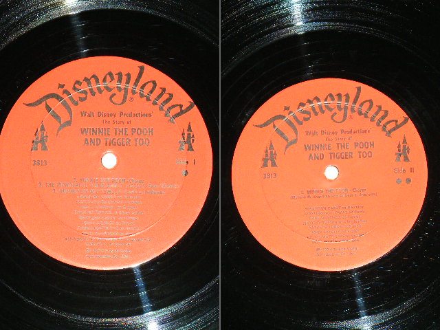 画像: DISNEY OST - WINNIE THE POOH AND TIGGER TOO / 1974 US ORIGINAL LP  