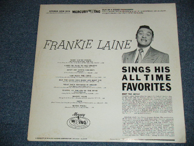 画像: FRANKIE LAINE - SINGS HIS ALL TIME FAVORITES  / 1960's US ORIGINAL Stereo  LP 