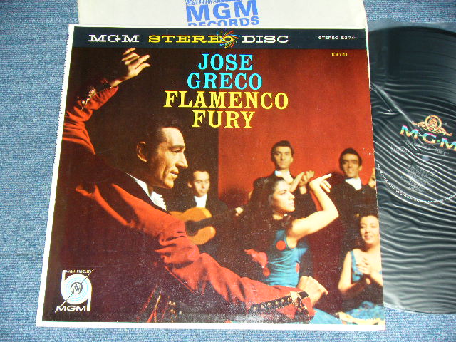 画像1: JOSE GRECO - FLAMENCO FURY / 1960  US ORIGINAL "BLACK  Label" MONO Used LP