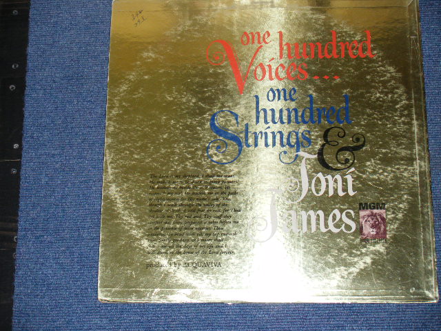 画像: JONI JAMES - ONE HUNDRED(100) VOICES...ONE HUNDRED ( 100 ) STRINGS & JONI  ( Ex/Ex++) / 1960 US ORIGINAL BLACK LABEL MONO LP