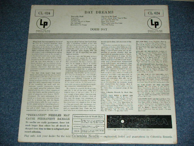 画像: DORIS DAY - DAY DREAMS ( Ex-/Ex- ) / 1956 US ORIGINAL "2nd PRESS 6 EYES Label" MONO Used LP